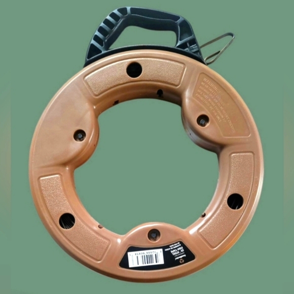 SOUTHWIRE STEEL FISH TAPE(FTS1/8-25) 1/8" 25' FLAT STEEL ELECTRICIAN FISH TAPE - Picture 2 of 6